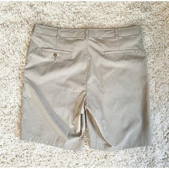 Ben Hogan 40 Lightweight Khaki Performance Golf Shorts With 10" Inseam - Picture 4 of 4